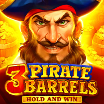 3 Pirate Barrels - (Playson)